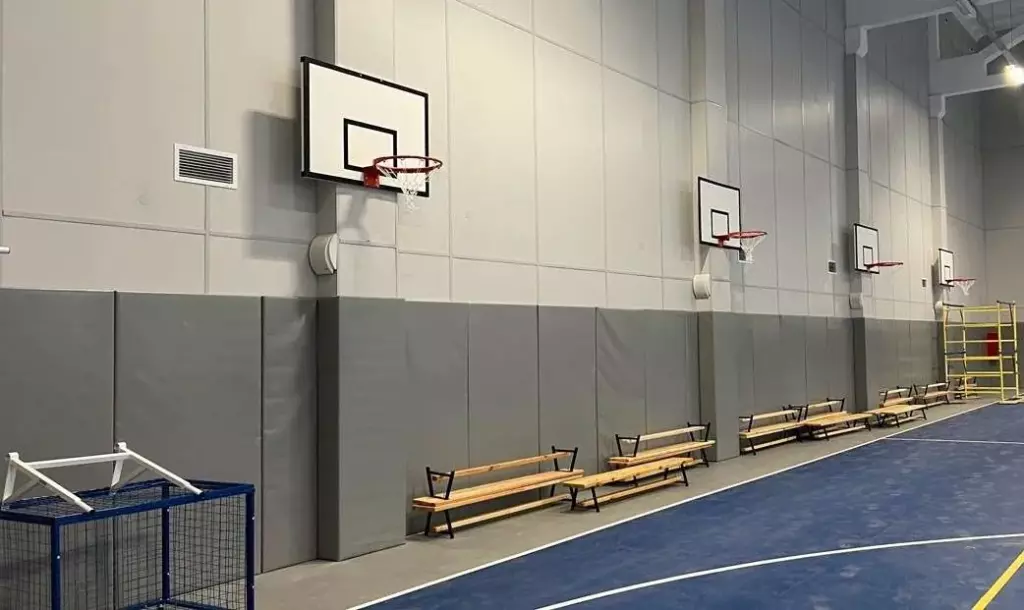 Стеновые панели в спортивном зале